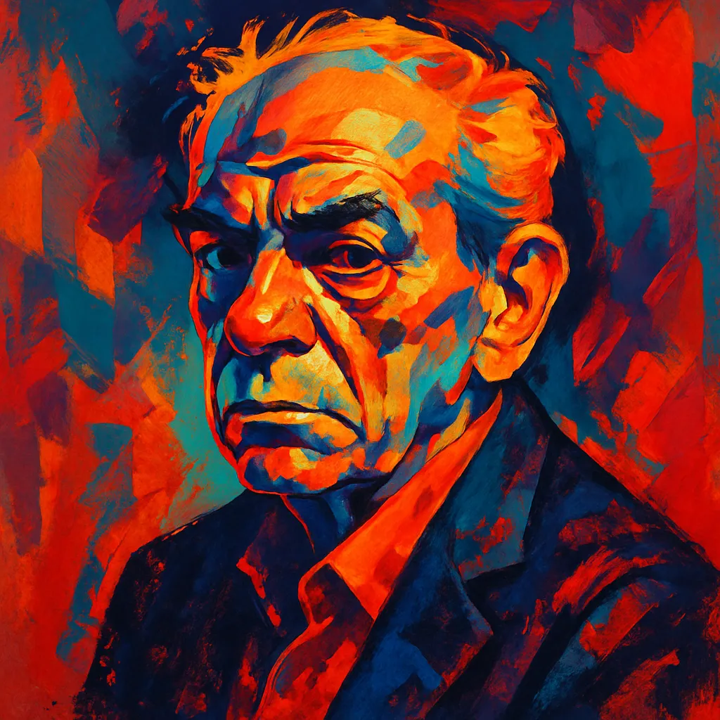 Artistic portrait of Roberto Cobo