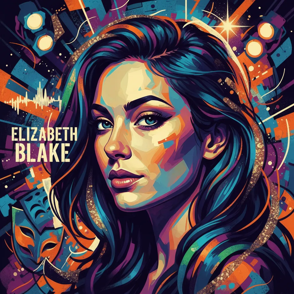 Artistic portrait of Elizabeth Blake