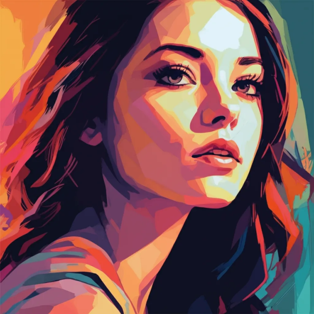 Artistic portrait of Aria Wallace