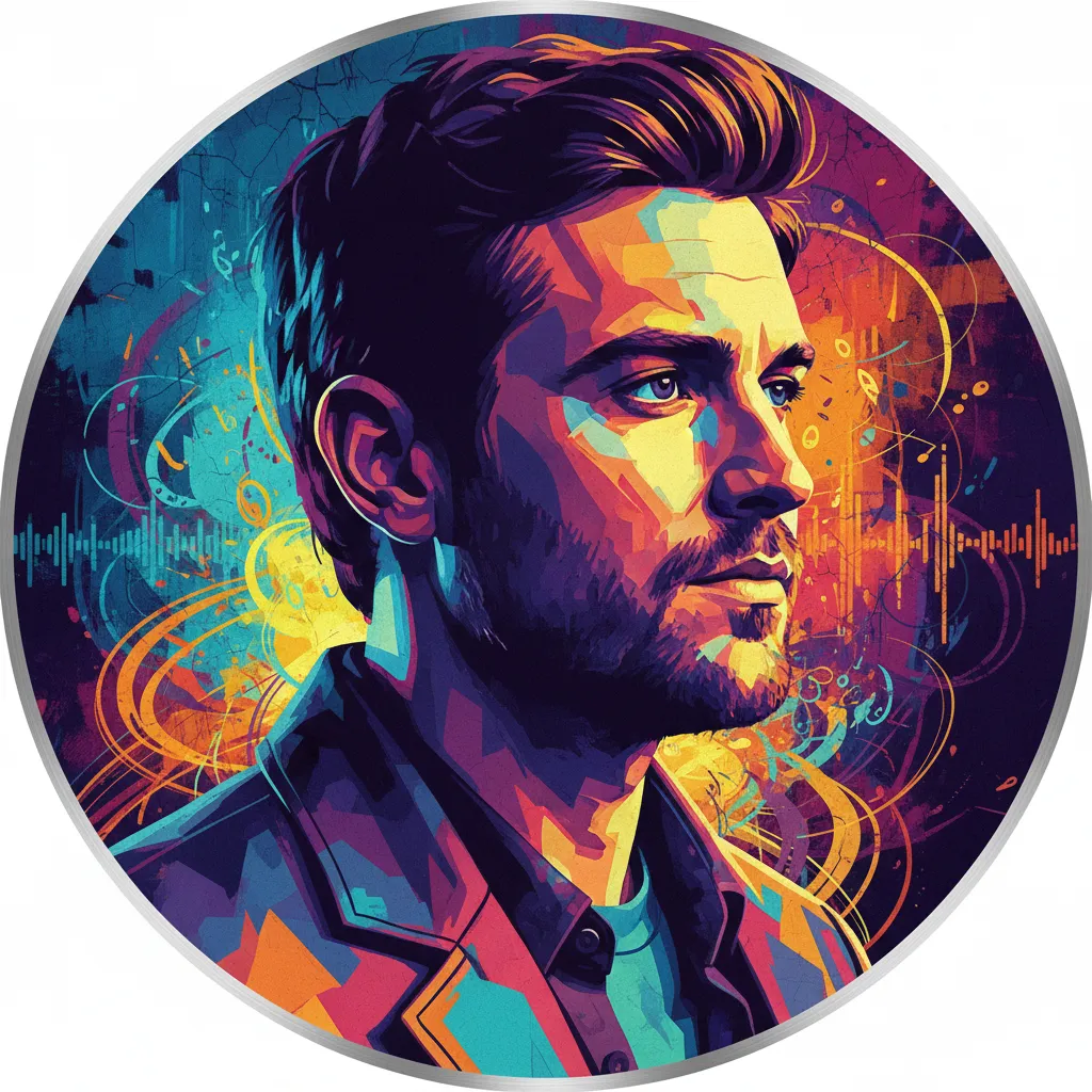 Artistic portrait of John Bradley