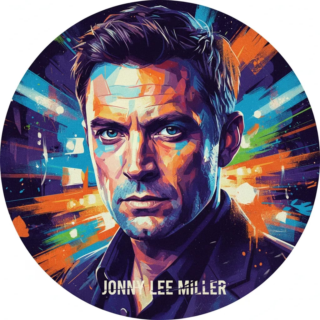 Artistic portrait of Jonny Lee Miller