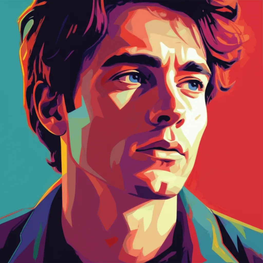 Artistic portrait of Jon Orsini
