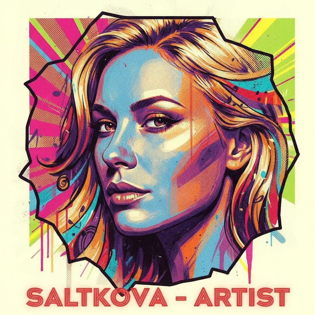 Artistic portrait of Irina Saltykova