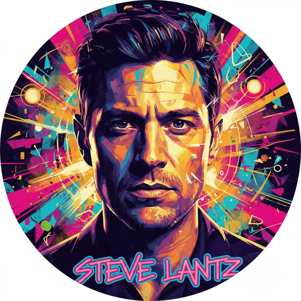 Artistic portrait of Steve Lantz