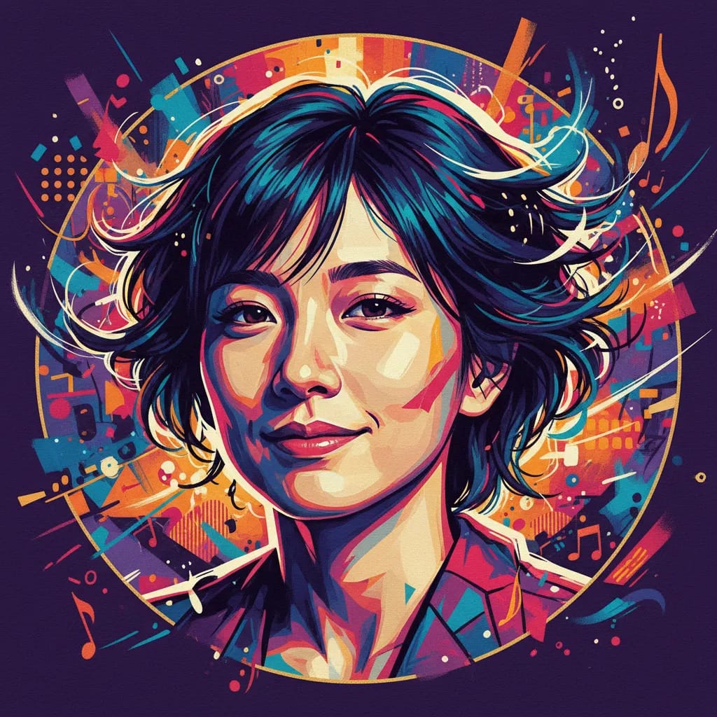 Artistic portrait of Chinatsu Akasaki