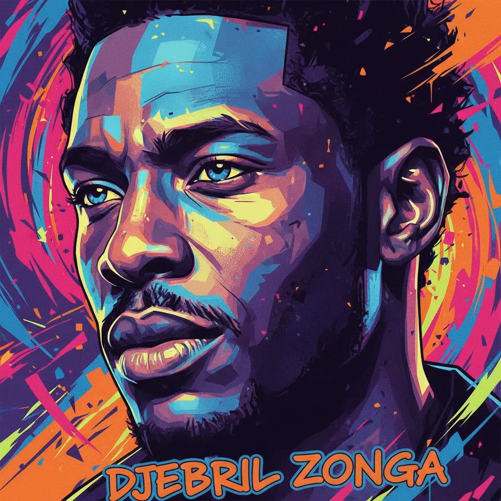 Artistic portrait of Djebril Zonga
