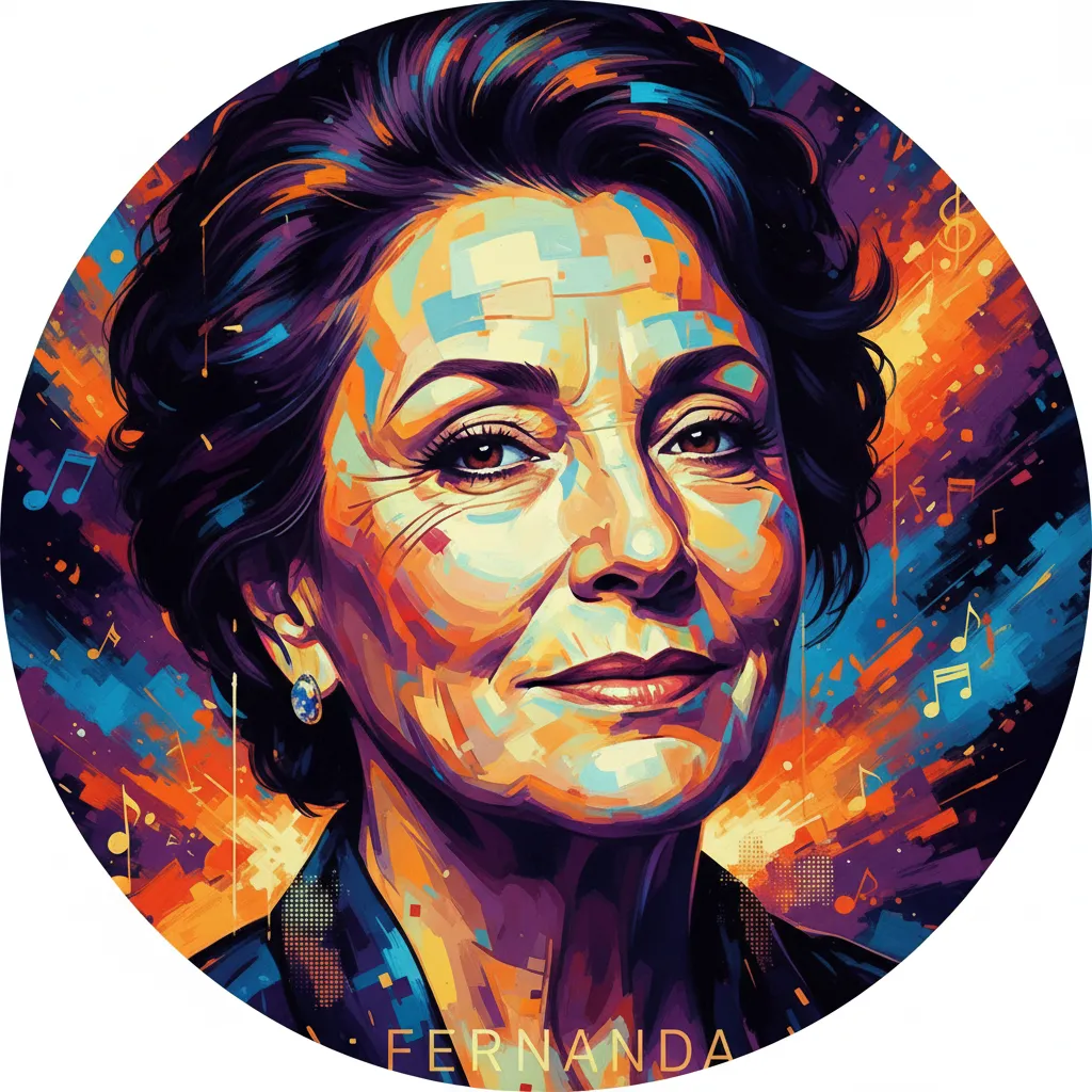 Portrait of Fernanda Montenegro