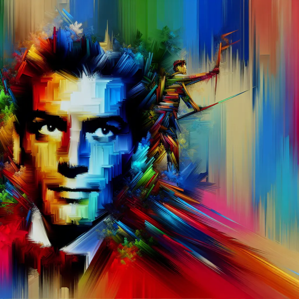 Artistic portrait of Don Taylor