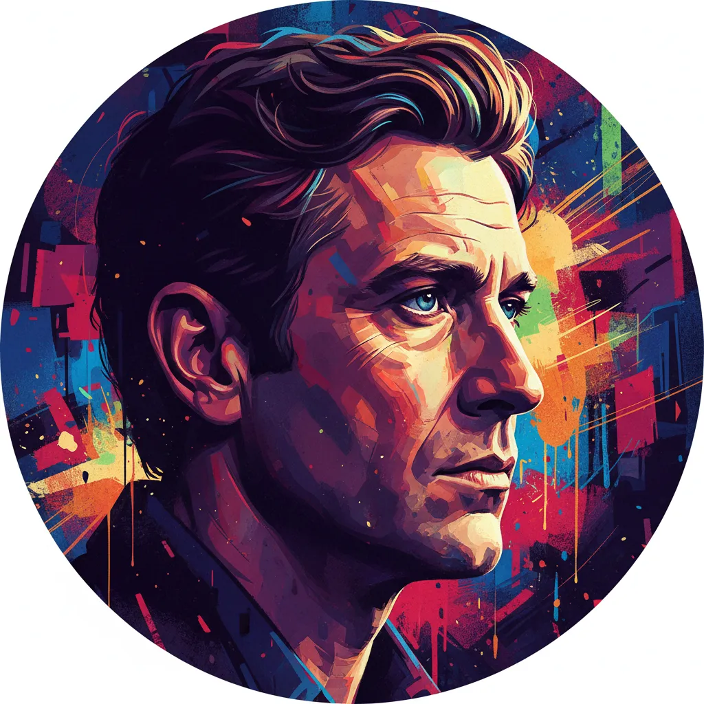 Artistic portrait of David Rintoul