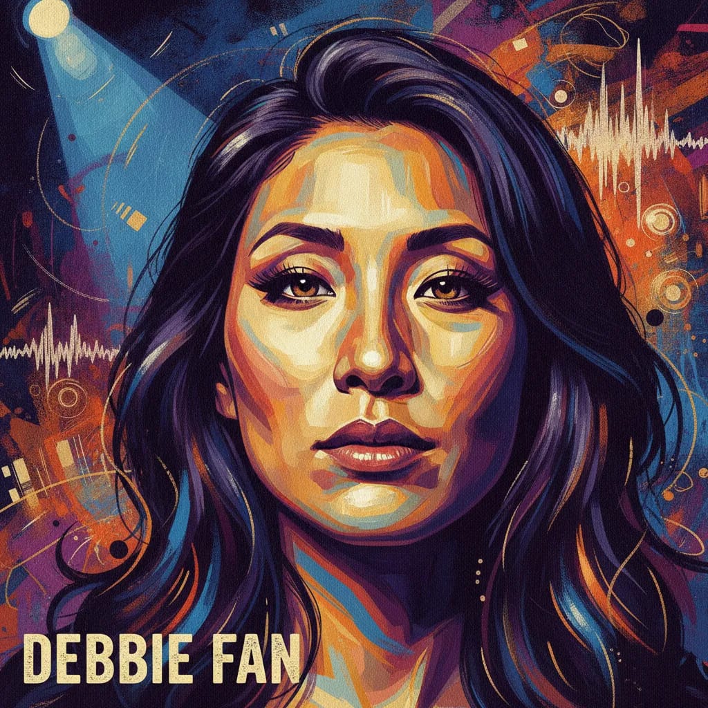 Artistic portrait of Debbie Fan