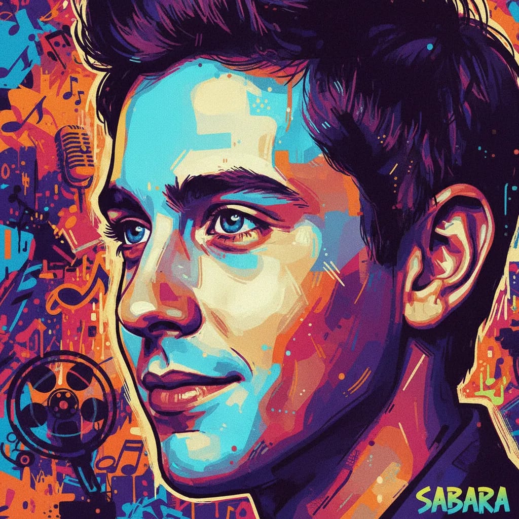 Artistic portrait of Daryl Sabara