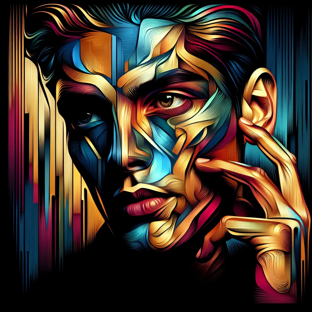 Artistic portrait of Jorge Molina