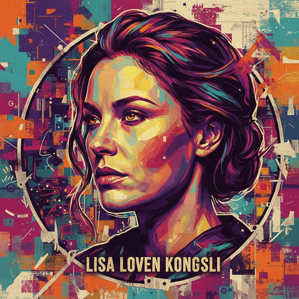 Artistic portrait of Lisa Loven Kongsli