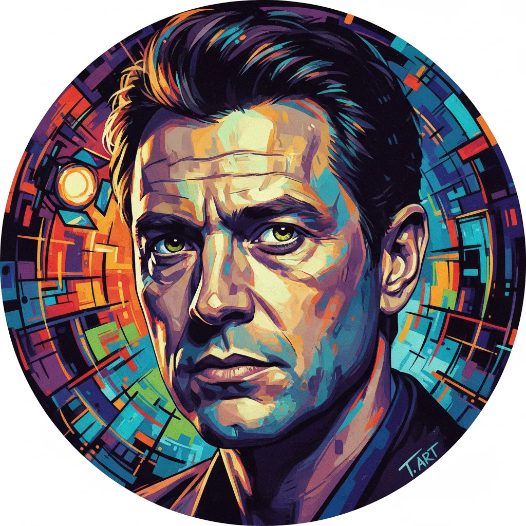 Artistic portrait of Thomas Loibl