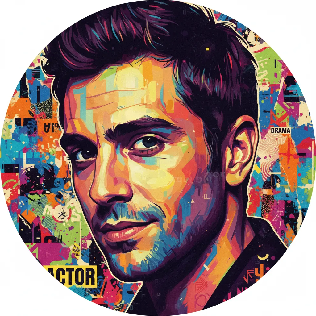 Artistic portrait of Silvio Muccino