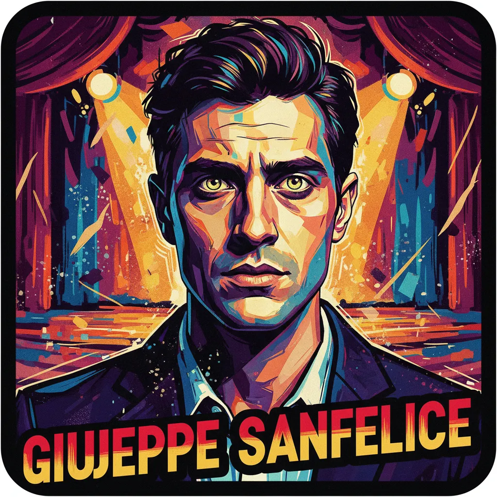 Artistic portrait of Giuseppe Sanfelice