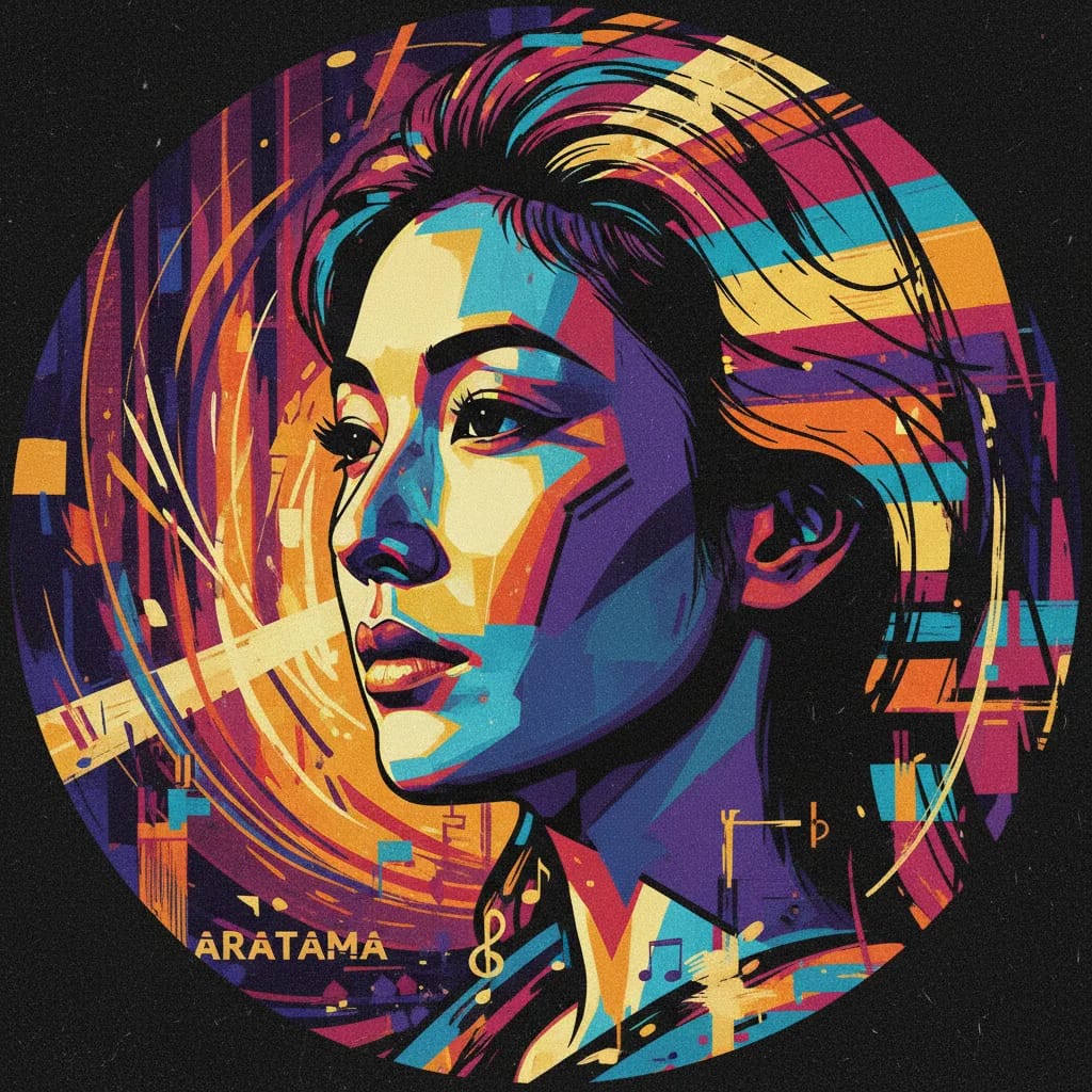 Artistic portrait of Michiyo Aratama