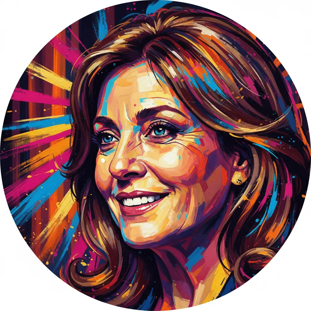 Artistic portrait of Carmen Maura