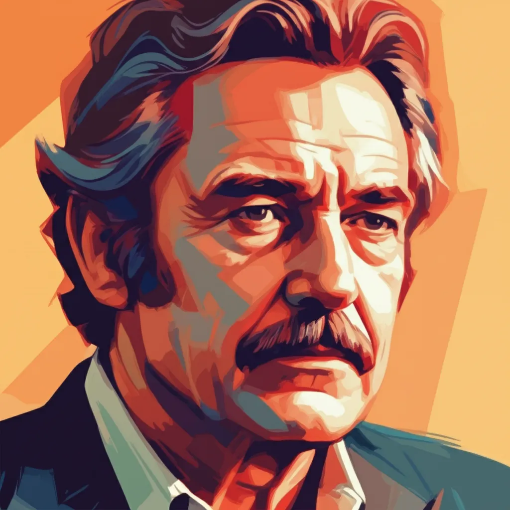 Artistic portrait of Bo Hopkins