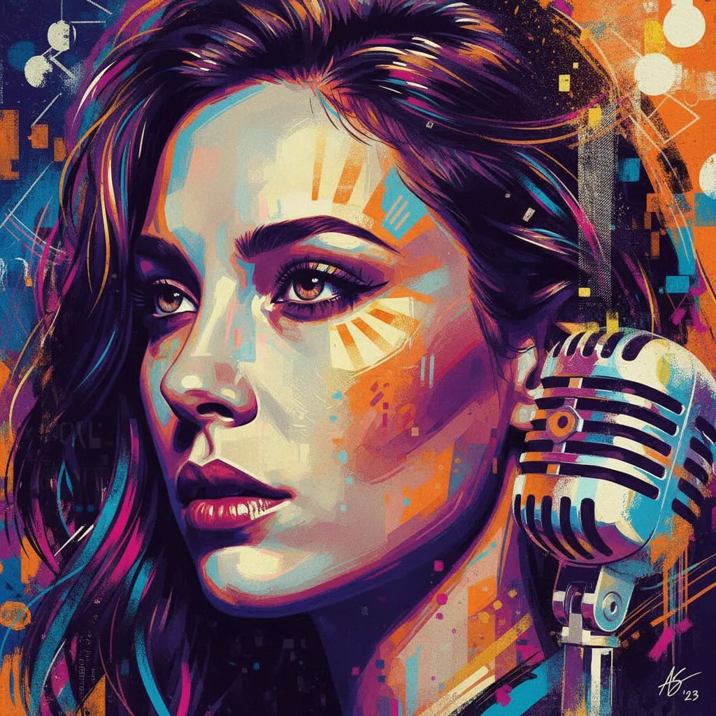 Artistic portrait of Abigail Spencer