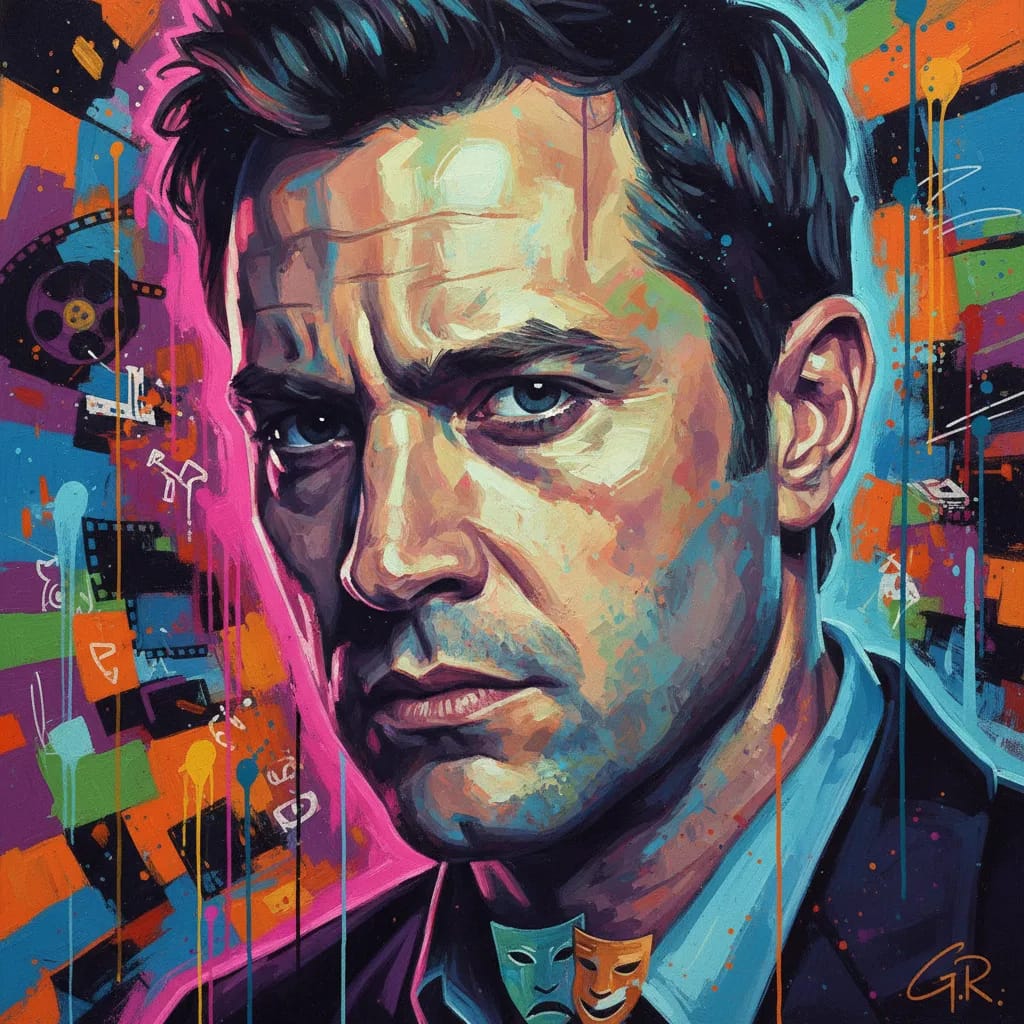 Artistic portrait of Giovanni Ribisi