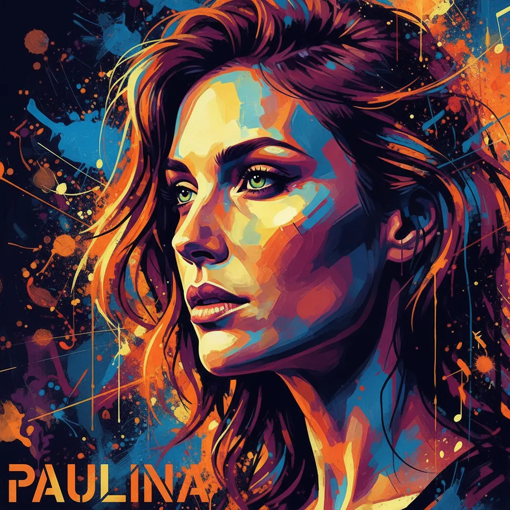 Artistic portrait of Paulina Porizkova