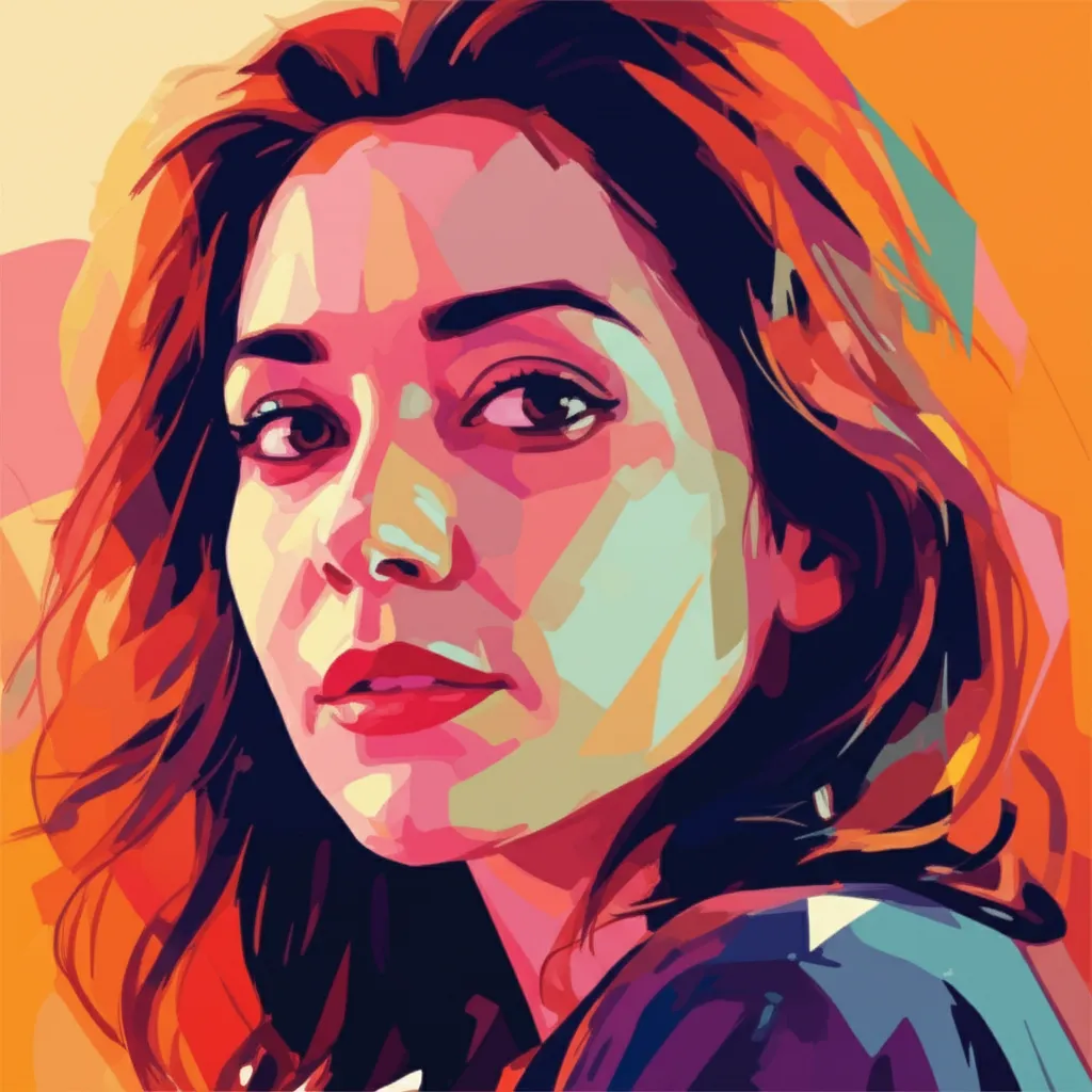 Artistic portrait of Gabriela Oltean