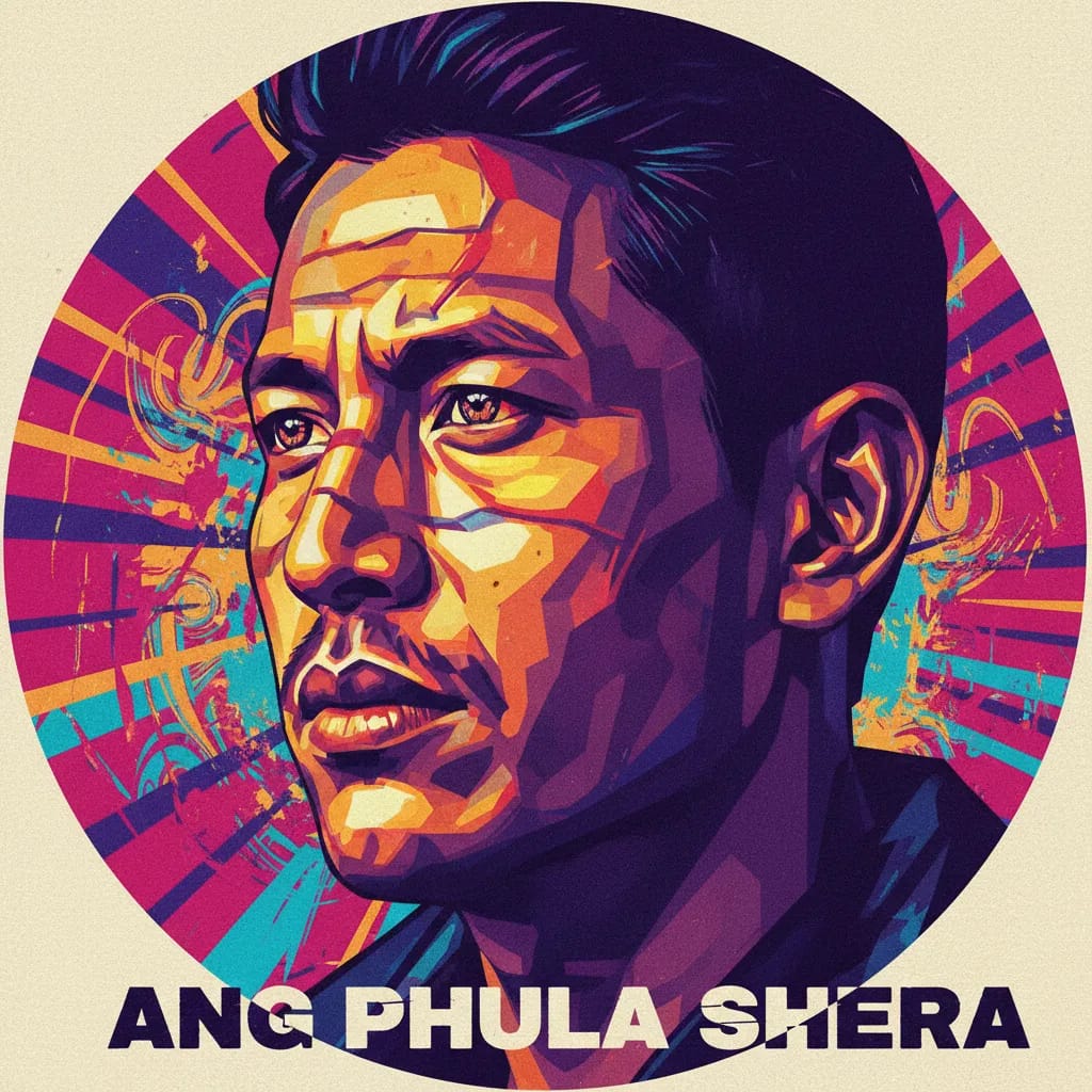 Artistic portrait of Ang Phula Sherpa
