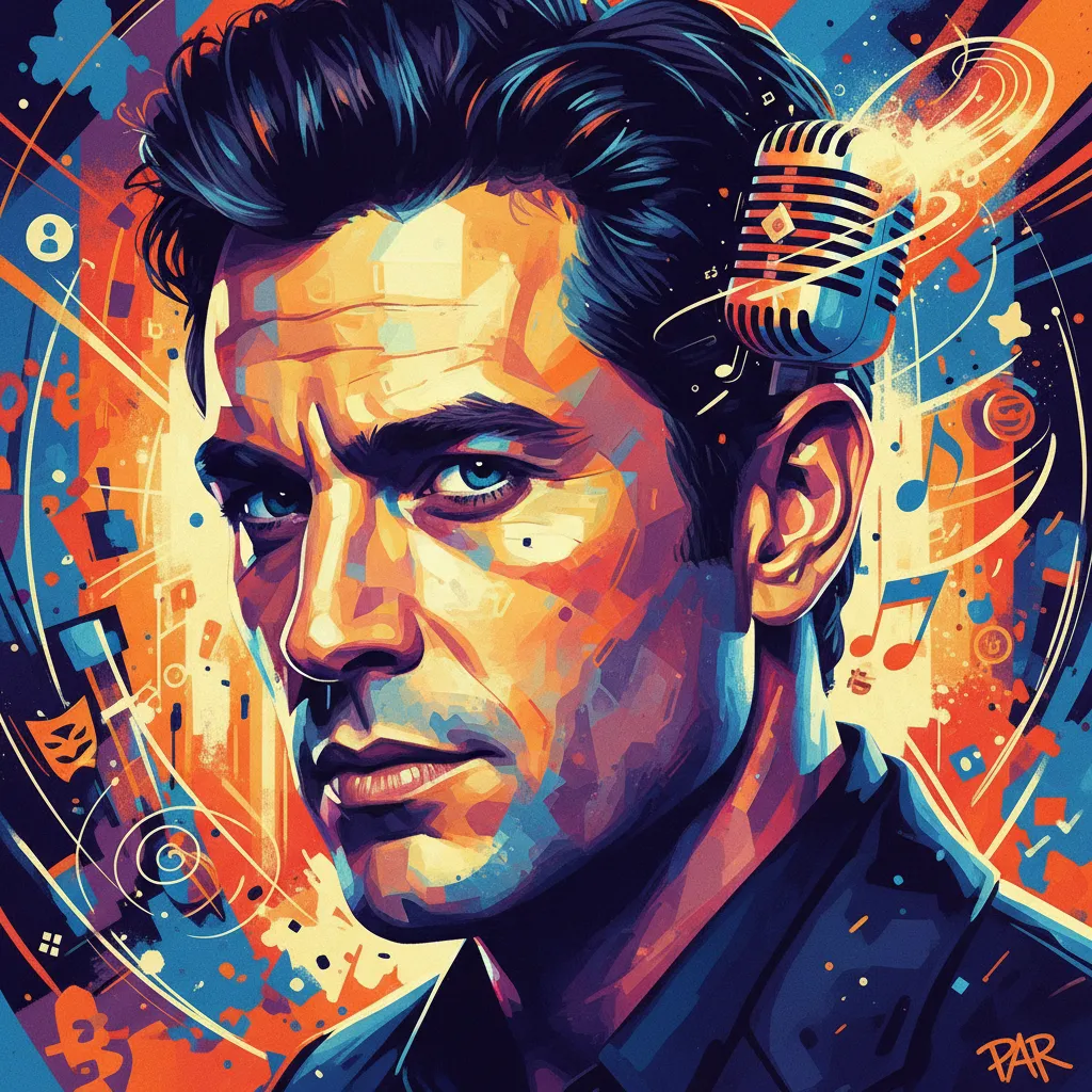 Artistic portrait of Michael Paré
