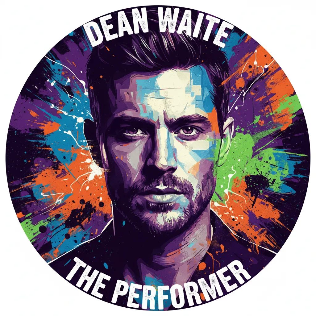 Artistic portrait of Dean Waite