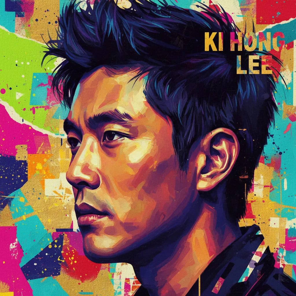 Artistic portrait of Ki Hong Lee