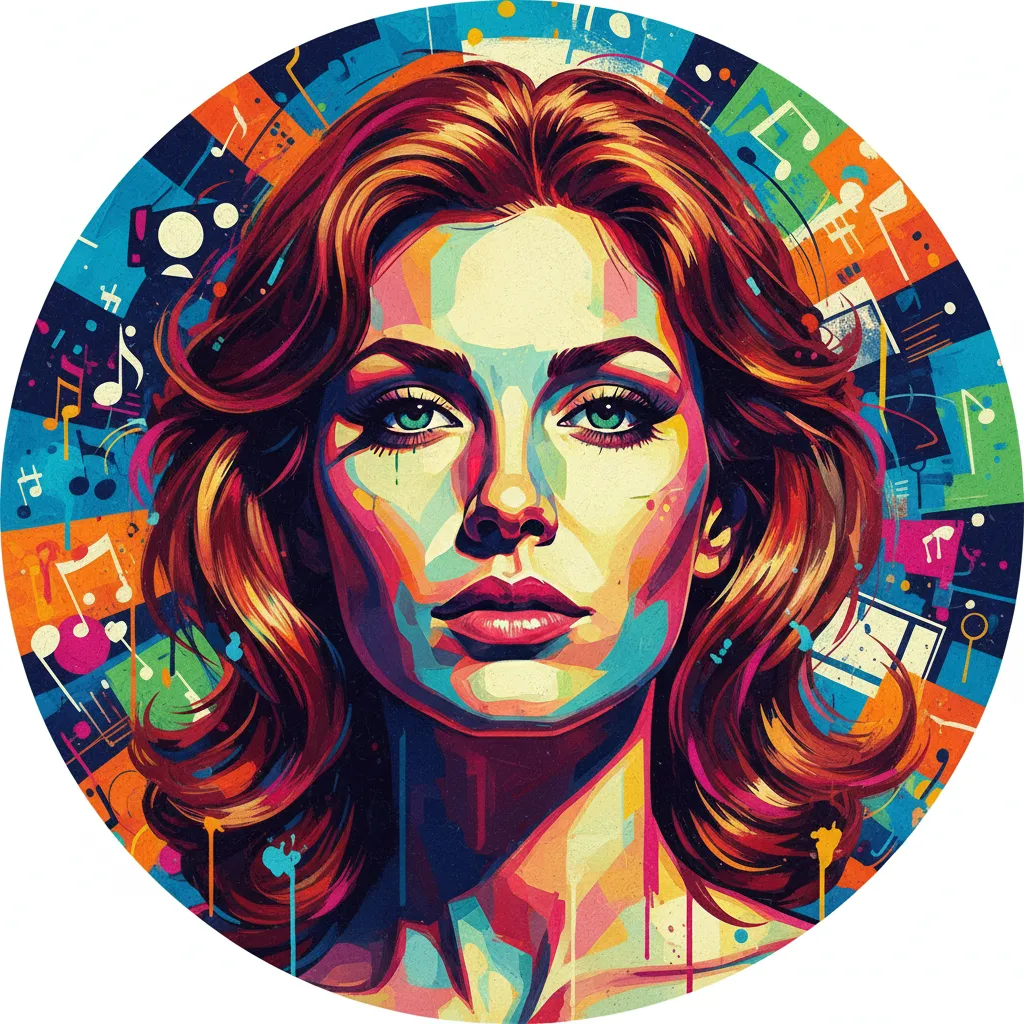 Artistic portrait of Jennifer O'Neill
