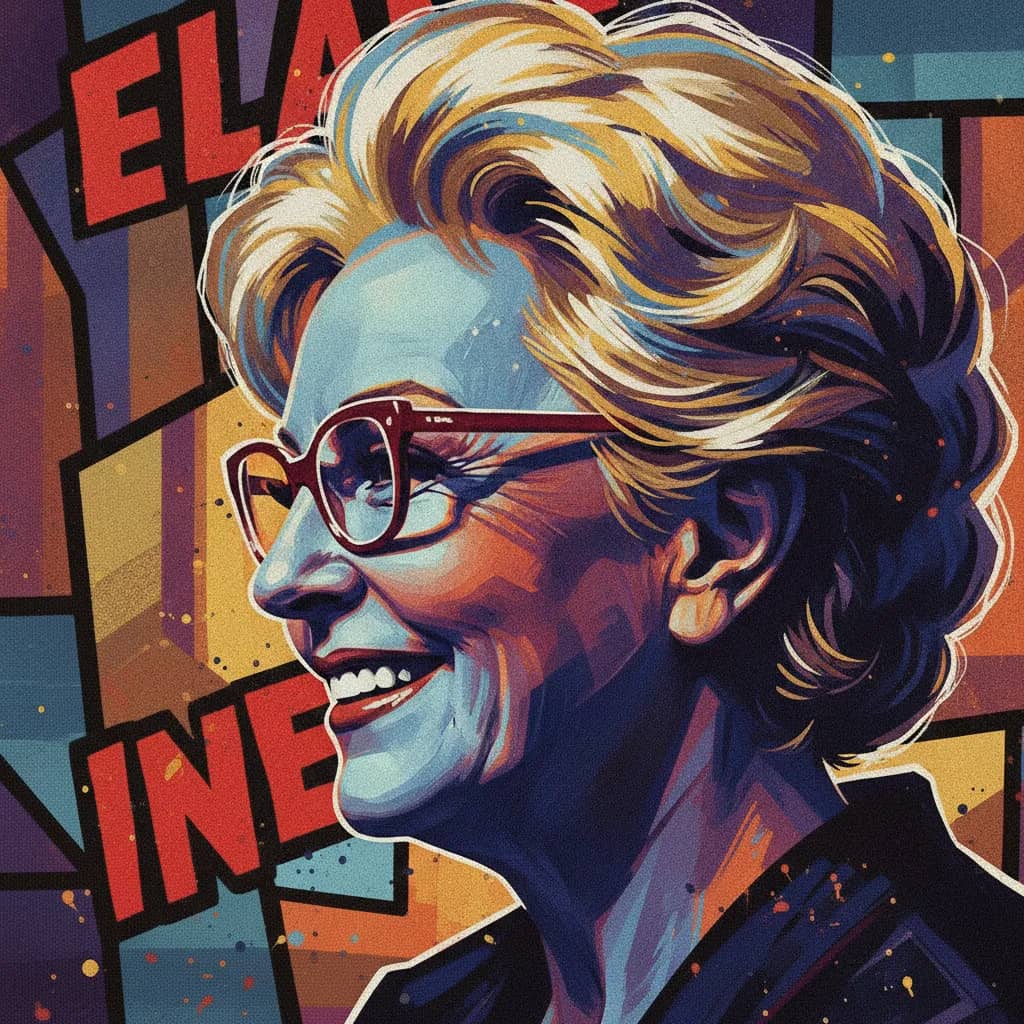 Portrait of Elaine Stritch