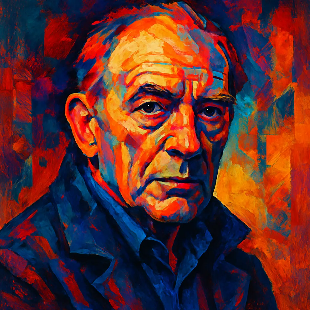 Artistic portrait of Michael Hadley