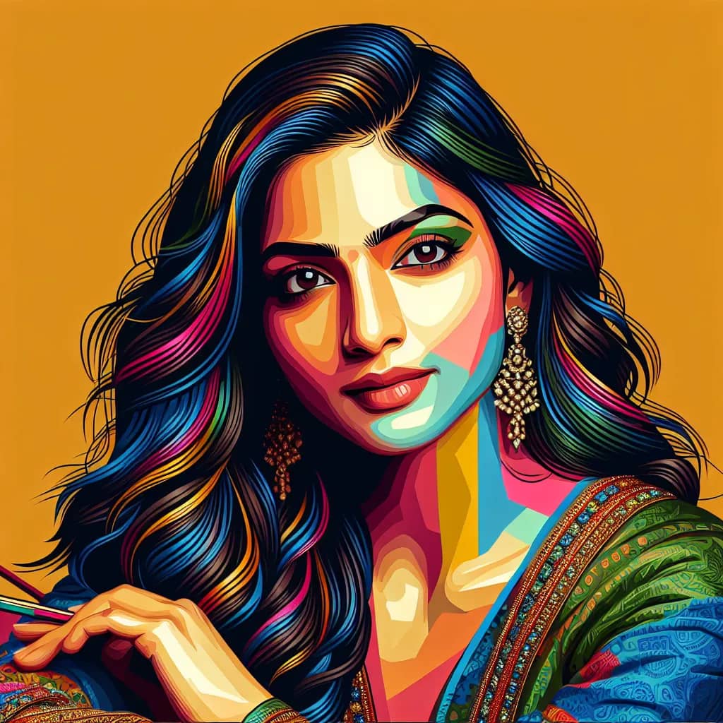 Portrait of Nagma