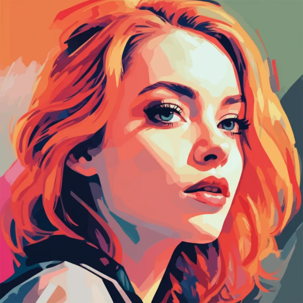 Artistic portrait of Juno Temple