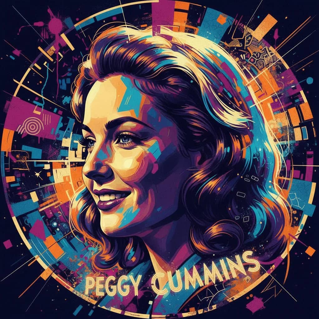 Portrait of Peggy Cummins