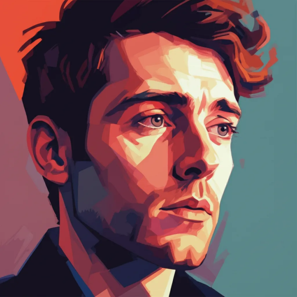 Artistic portrait of Jean Lenauer