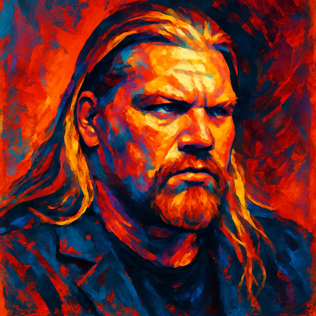 Artistic portrait of Andrew Bryniarski