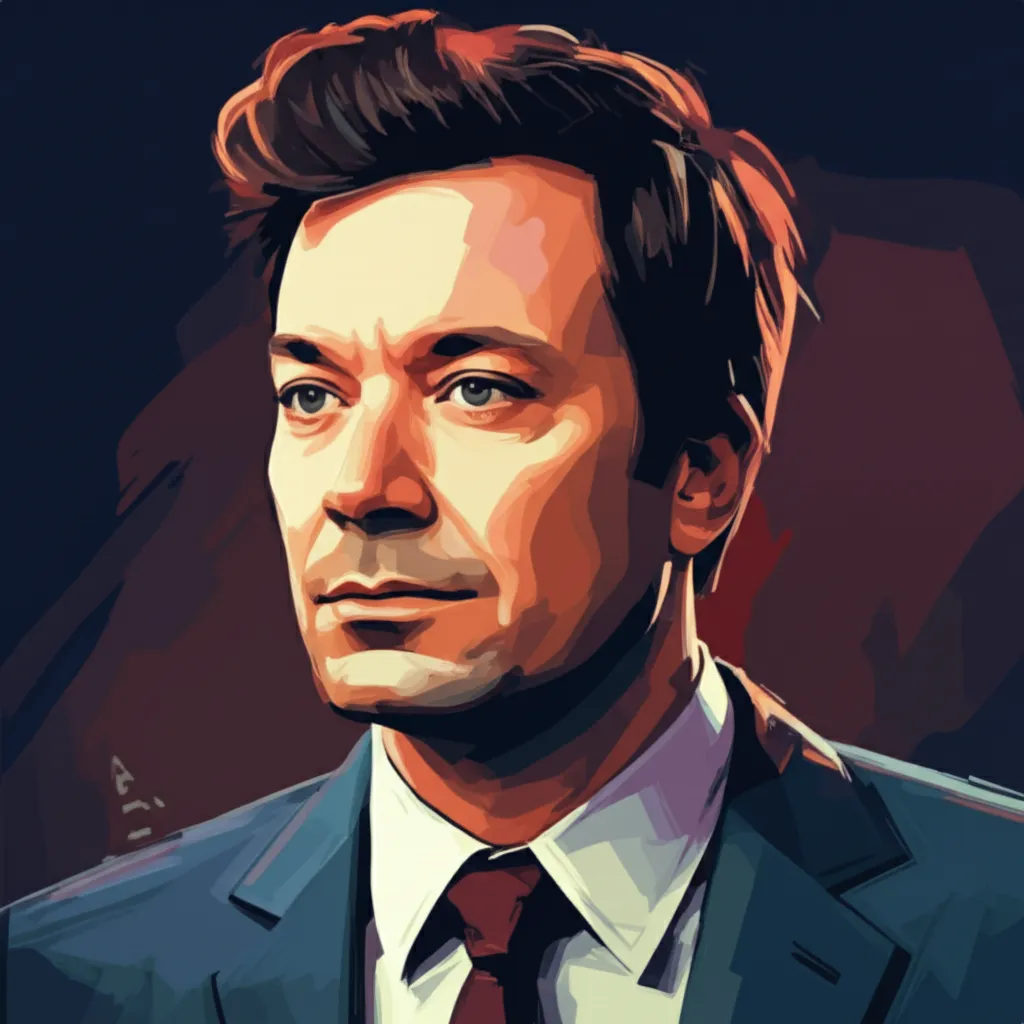 Portrait of Jimmy Fallon