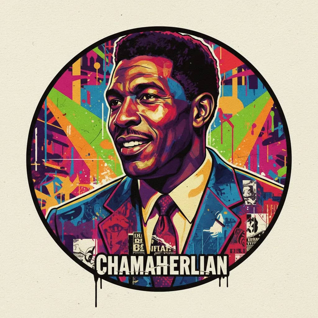 Portrait of Wilt Chamberlain