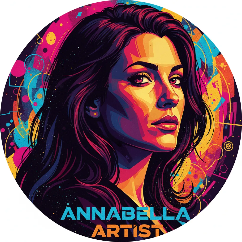 Artistic portrait of Annabella Sciorra