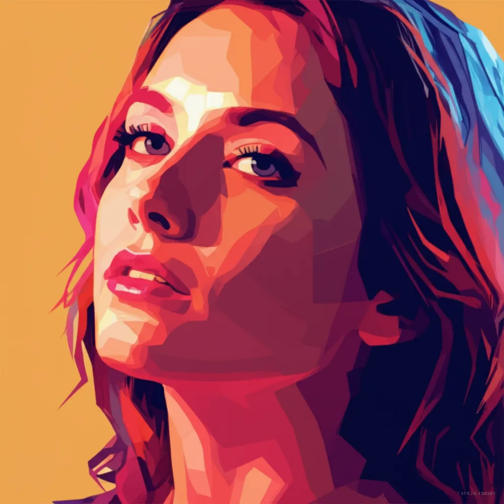 Artistic portrait of Laura Brousseau
