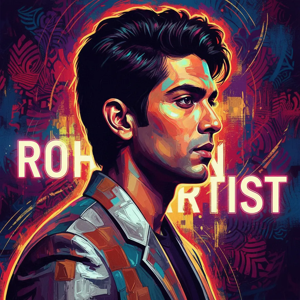 Artistic portrait of Rohan Chand