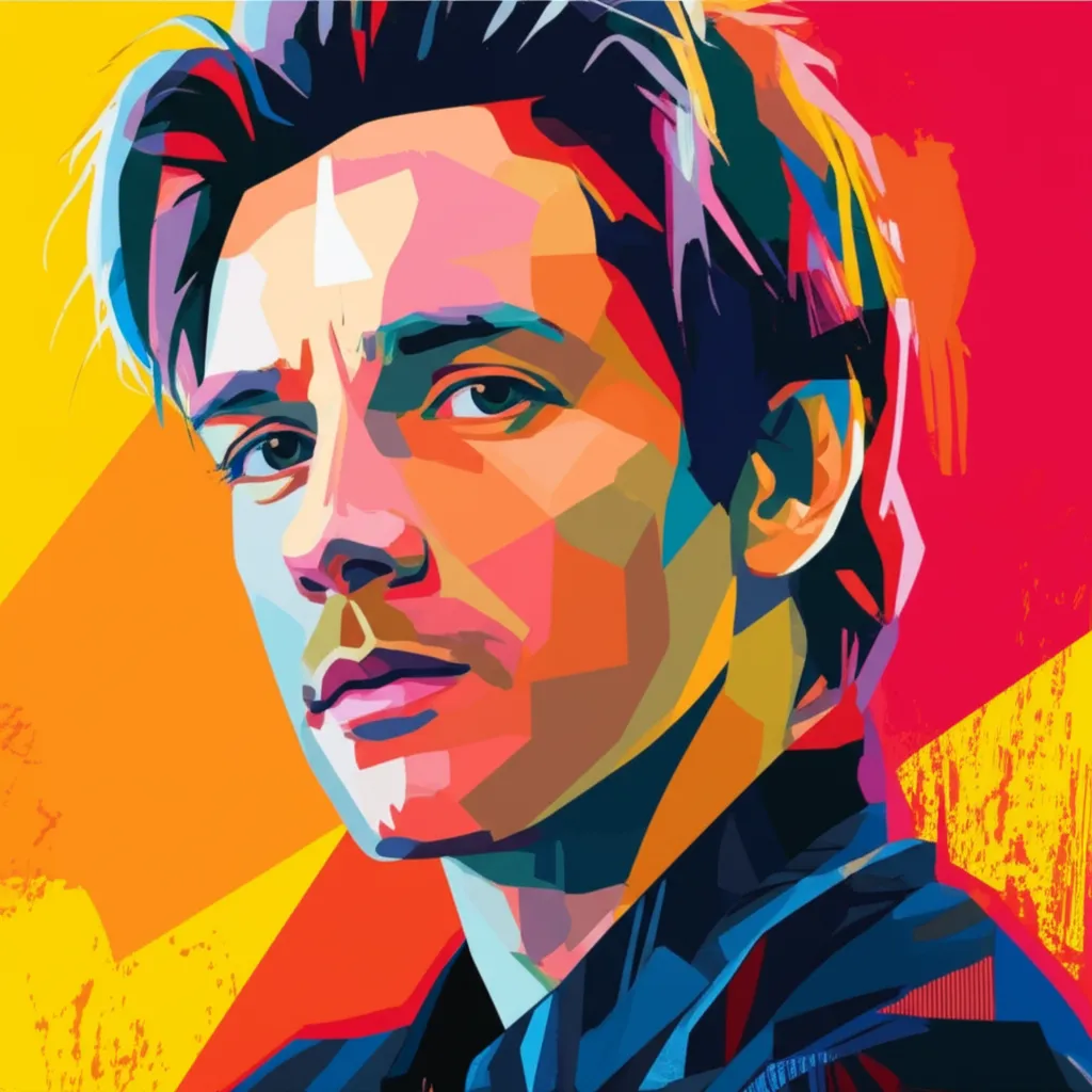 Artistic portrait of Jonathan Raggett
