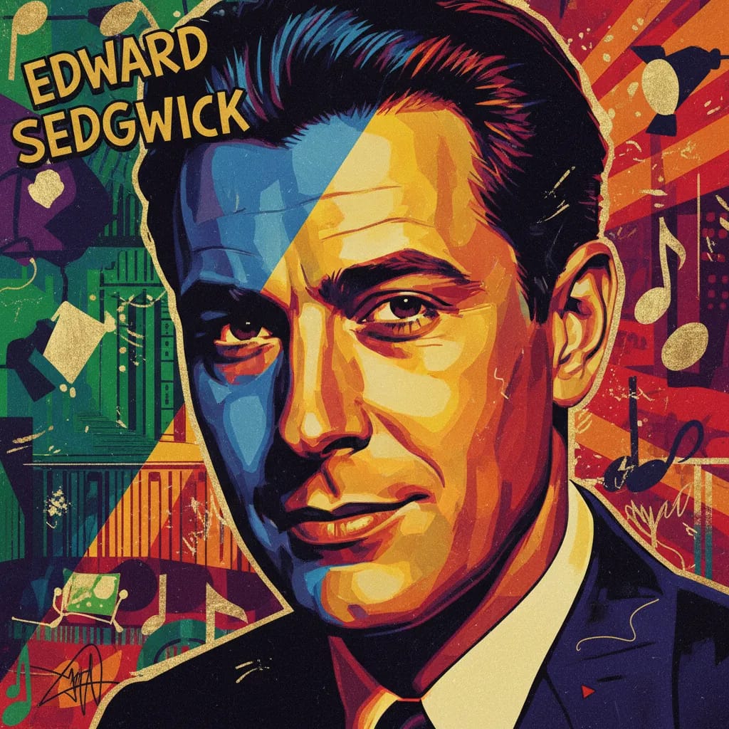 Artistic portrait of Edward Sedgwick