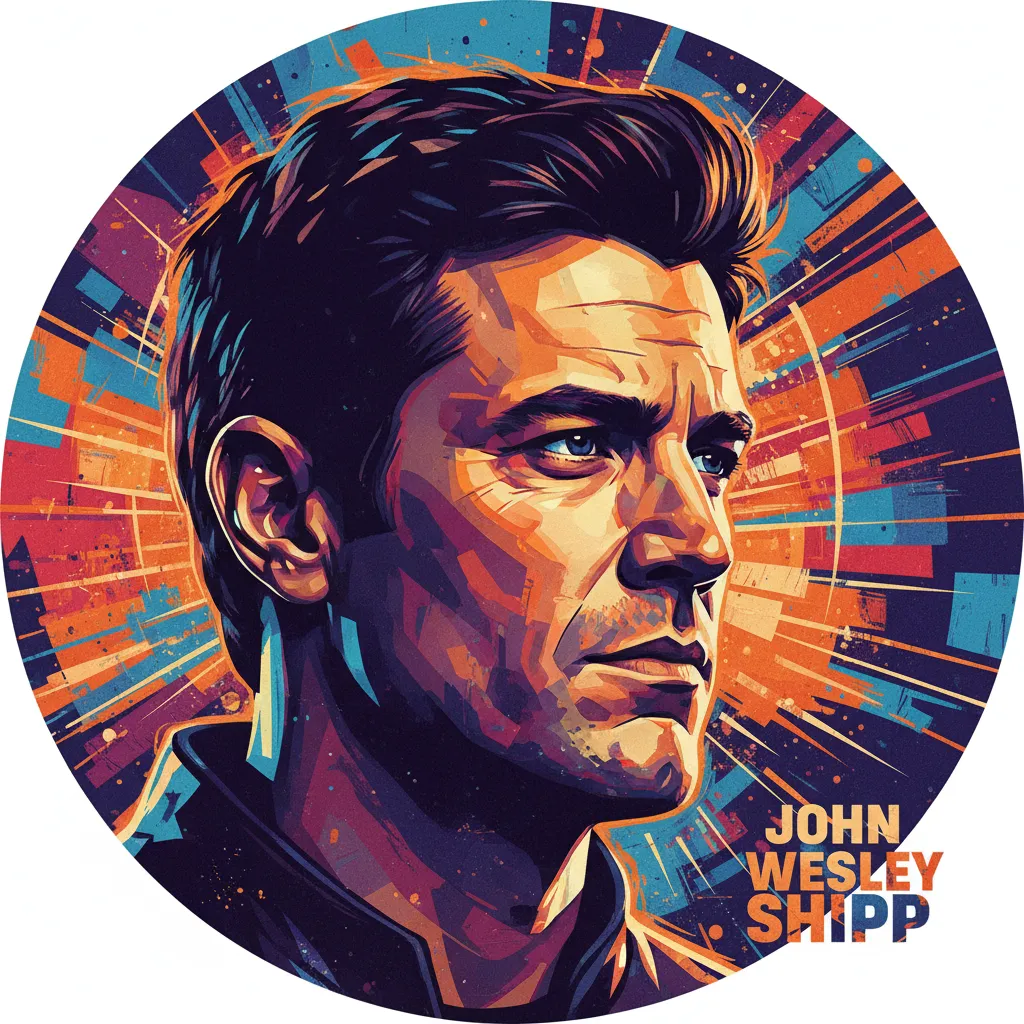 Artistic portrait of John Wesley Shipp
