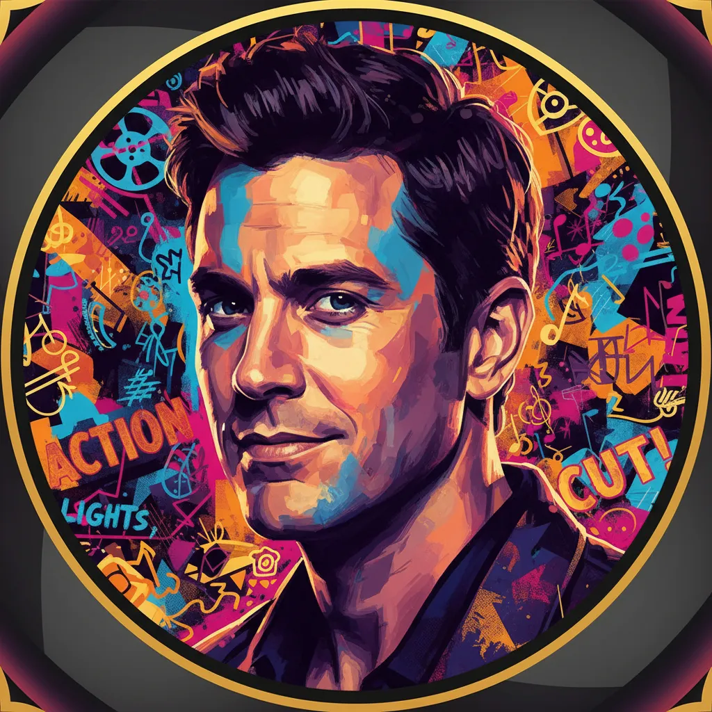 Artistic portrait of Michael DeLuise