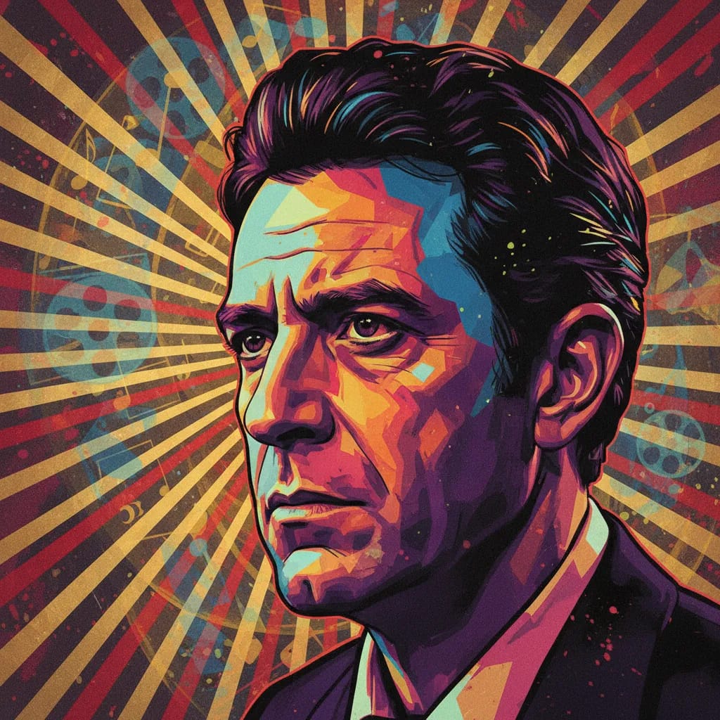 Artistic portrait of Gilles Cohen