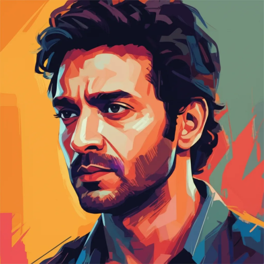 Artistic portrait of Darshan Kumaar